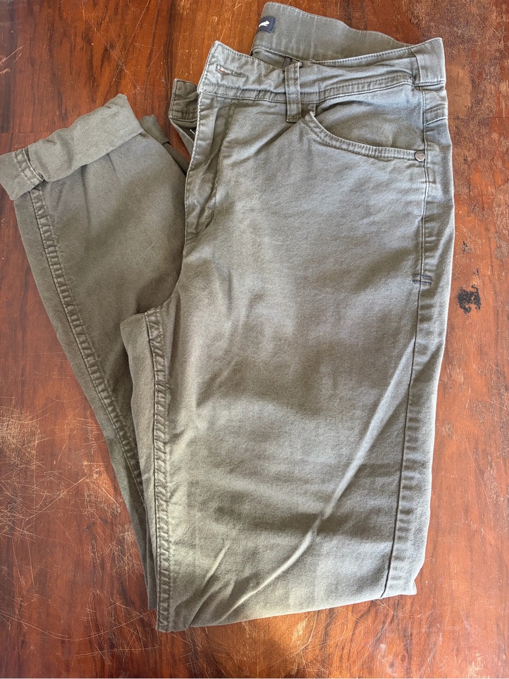 Toad & Co Olive Green Earthworks Pant - Picture 2 of 5